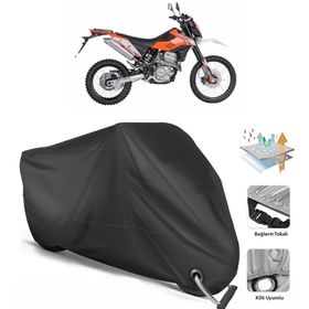 Coverplus Mondial X-Treme Enduro Siyah Motosiklet Branda