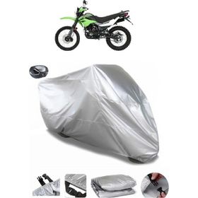 Coverplus Mondial X-Treme Moto Cross Gri Arka Çanta Uyumlu Su Geçirmez Motosiklet Brandası