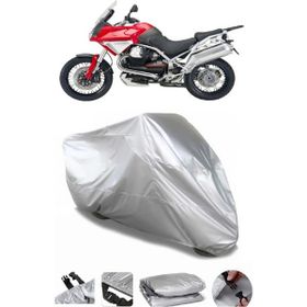 Coverplus Moto Guzzi Stelvio 1200 4V Gri Su Geçirmez Motosiklet Brandası