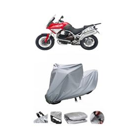 Coverplus Moto Guzzi Stelvio 1200 4V Gri Su Geçirmez Motosiklet Brandası