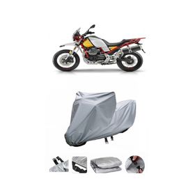 Coverplus Moto Guzziv85 TT Gri Su Geçirmez Motosiklet Brandası