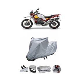 Coverplus Moto Guzziv85 TT Gri Su Geçirmez Motosiklet Brandası