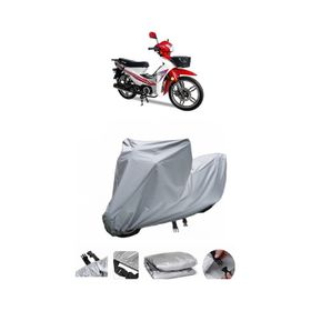 Coverplus Motolux Africa King Gri Su Geçirmez Motosiklet Brandası