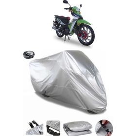 Coverplus Motolux Africa Wolf Gri Arka Çanta Uyumlu Su Geçirmez Motosiklet Brandası