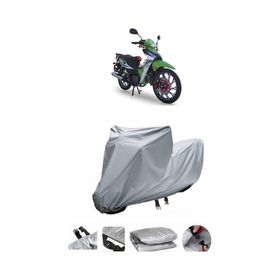 Coverplus Motolux Africa Wolf Gri Su Geçirmez Motosiklet Brandası
