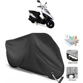 Coverplus Motolux Rossi 50 Siyah Motosiklet Branda