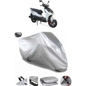 Coverplus Motolux Rossi RS Gri Arka Çanta Uyumlu Su Geçirmez Motosiklet Brandası