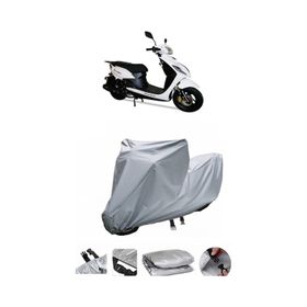 Coverplus Motolux Rüzgar 50 Gri Su Geçirmez Motosiklet Brandası