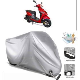 Coverplus Motolux Rüzgar 50 Siyah Motosiklet Branda