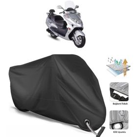 Coverplus Motoran Baracuda Siyah Motosiklet Branda