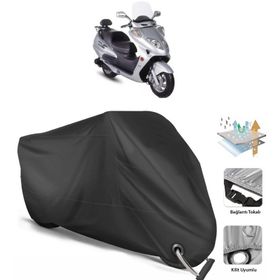 Coverplus Motoran Baracuda Siyah Motosiklet Branda