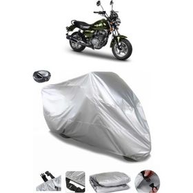 Coverplus Motoran Crazy 125 Gri Arka Çanta Uyumlu Su Geçirmez Motosiklet Brandası