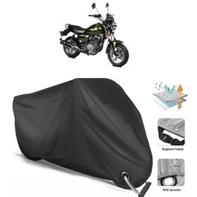 Coverplus Motoran Crazy 125 Siyah Motosiklet Branda