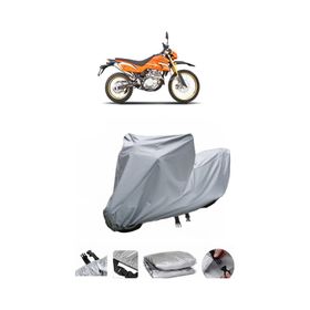 Coverplus Motoran Cross XF-250 Gri Su Geçirmez Motosiklet Brandası