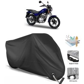 Coverplus Motoran Fabio 150 Siyah Motosiklet Branda