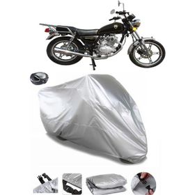 Coverplus Motoran mt 150 Gri Arka Çanta Uyumlu Su Geçirmez Motosiklet Brandası