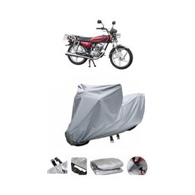 Coverplus Motoran MTR 125 Gri Su Geçirmez Motosiklet Brandası