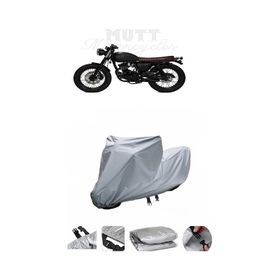 Coverplus Mutt Mongrel 250 Gri Su Geçirmez Motosiklet Brandası