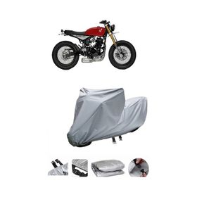 Coverplus Mutt Razorback 250 Gri Su Geçirmez Motosiklet Brandası