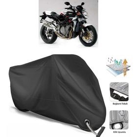 Coverplus MV Agusta Brutale 1078RR Siyah Motosiklet Branda