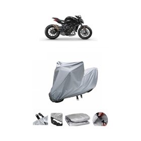 Coverplus MV Agusta Brutale 800 RR SCS Gri Su Geçirmez Motosiklet Brandası