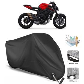 Coverplus MV Agusta Brutale 800 Siyah Motosiklet Branda