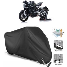Coverplus MV Agusta Brutale Dragster 800 Siyah Motosiklet Branda