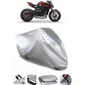 Coverplus MV Agusta Dragster 800 RR Gri Su Geçirmez Motosiklet Brandası