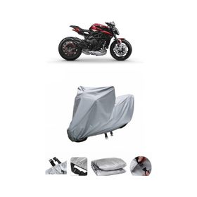 Coverplus MV Agusta Dragster 800 RR Gri Su Geçirmez Motosiklet Brandası