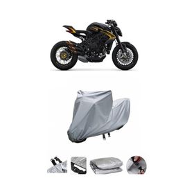 Coverplus MV Agusta Dragster 800 RR SCS Gri Su Geçirmez Motosiklet Brandası