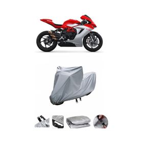 Coverplus MV Agusta F3 675 Gri Su Geçirmez Motosiklet Brandası
