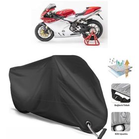 Coverplus MV Agusta F4 1078 Siyah Motosiklet Branda