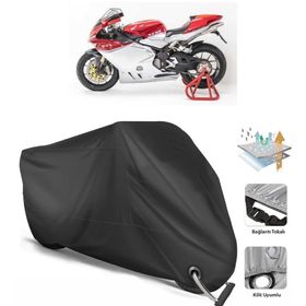 Coverplus MV Agusta F4 1078 Siyah Motosiklet Branda