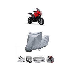 Coverplus MV Agusta Turismo Veloce 800 Rosso Gri Su Geçirmez Motosiklet Brandası