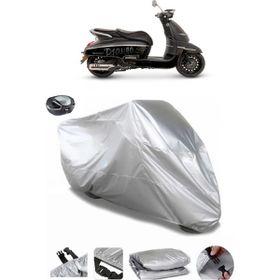 Coverplus Peugeot Django 150 Gri Arka Çanta Uyumlu Su Geçirmez Motosiklet Brandası