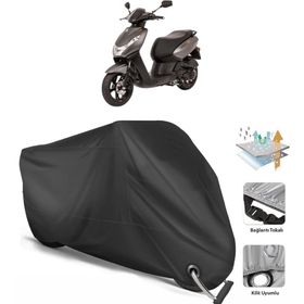 Coverplus Peugeot Kisbee 50 Siyah Motosiklet Branda
