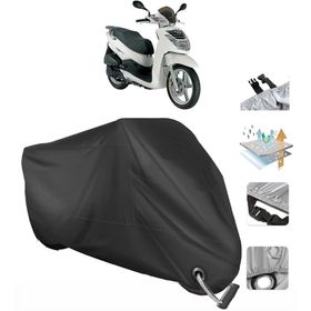 Coverplus Peugeot LXR 200i Siyah Motosiklet Branda