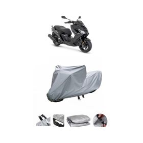 Coverplus Peugeot Pulsion 125 Gri Su Geçirmez Motosiklet Brandası