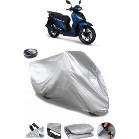 Coverplus Peugeot Tweet 125 Gri Arka Çanta Uyumlu Su Geçirmez Motosiklet Brandası