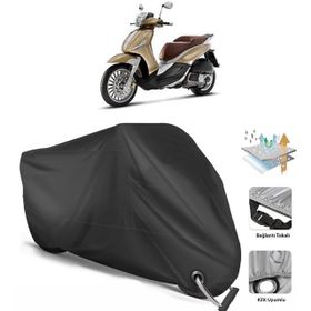 Coverplus Piaggio Beverly 300 RST Siyah Motosiklet Branda