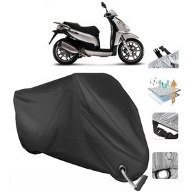 Coverplus Piaggio Carnaby 200 Siyah Motosiklet Branda