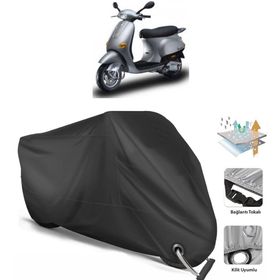 Coverplus Piaggio ET4 150 Siyah Motosiklet Branda