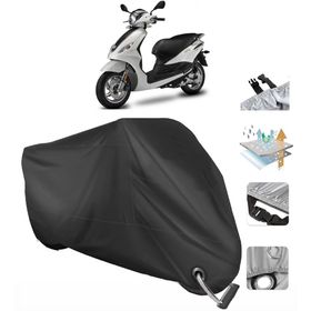 Coverplus Piaggio FLY 150 Siyah Motosiklet Branda