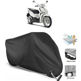 Coverplus Piaggio Liberty 150 Siyah Motosiklet Branda