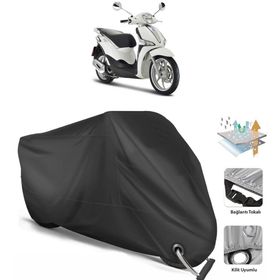 Coverplus Piaggio Liberty 150 Siyah Motosiklet Branda