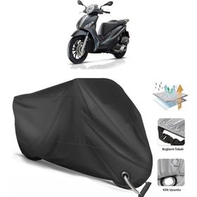 Coverplus Piaggio Medley 150 Siyah Motosiklet Branda