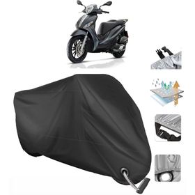 Coverplus Piaggio Medley 150 Siyah Motosiklet Branda