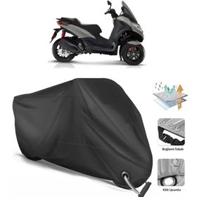 Coverplus Piaggio MP3 300 Siyah Motosiklet Branda