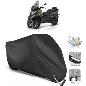 Coverplus Piaggio MP3 350 Siyah Motosiklet Branda