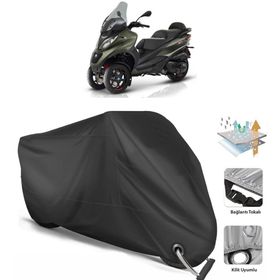 Coverplus Piaggio MP3 350 Siyah Motosiklet Branda